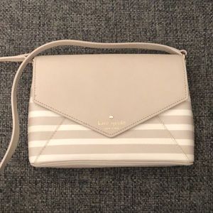 Kate Spade Clutch- White and Cream